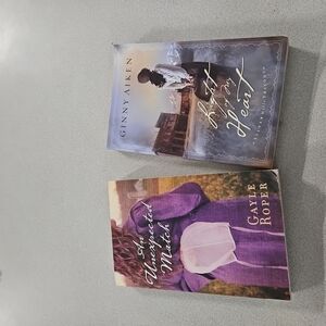 2 Fiction Books An Unexpected Match And Light Of My Heart. Good Condition. (B-G)